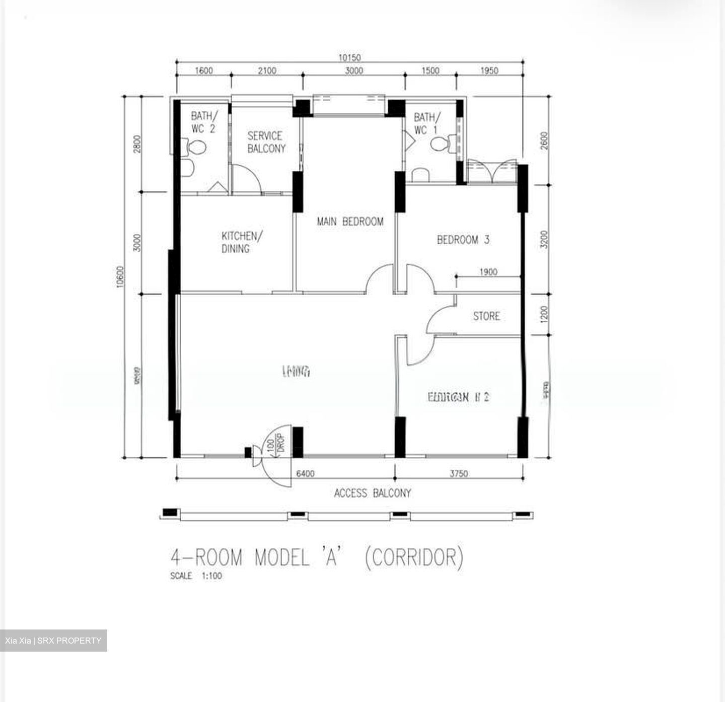 Blk 110 Whampoa Gardens (Toa Payoh), HDB 4 Rooms #556220921
